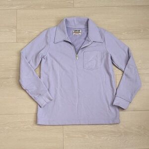 3/$10 Lands' End Lavender Serious Sweats Pullover